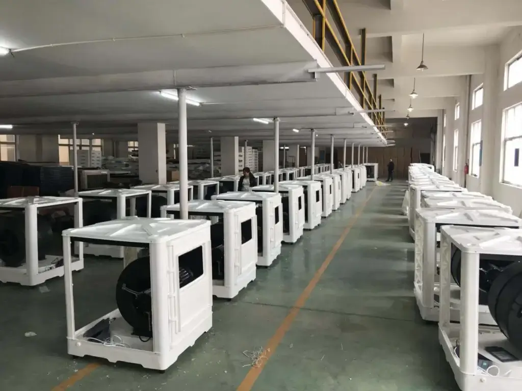 Máy làm mát công nghiệp giá bao nhiêu? Quạt CNQ